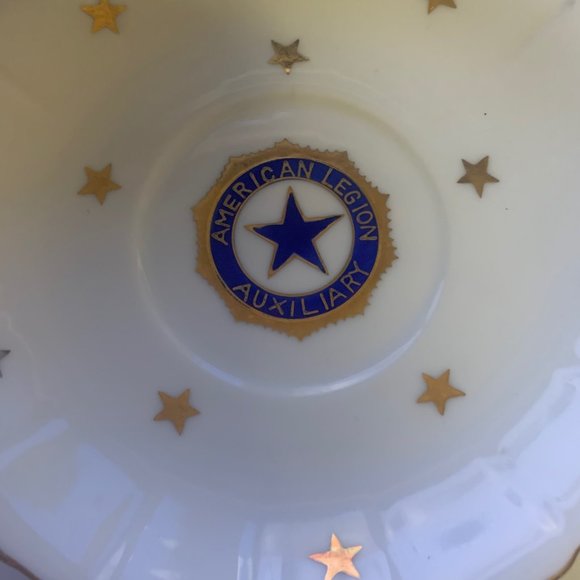Rare Chubu China "Cherry" Vintage American Legion Tea Cup and Saucer - Picture 4 of 8